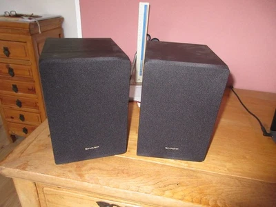 Original Sharp XL-B515D(BK) Hifi-Lautsprecher -neuwertig- - Bild 1 von 3