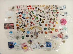 Huge Bundle Enamel Pin Badges Vintage And Modern Assorted Styles And Makers - Picture 1 of 9