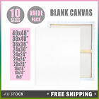 Artist Canvas Blank Stretched Canvases Art Large White Range Oil Acrylic Wood Au