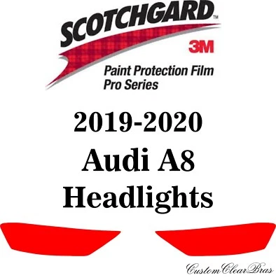 Película de protección de pintura 3M Scotchgard serie Pro transparente 2019 2020 Audi A8  Foto 1 de 3