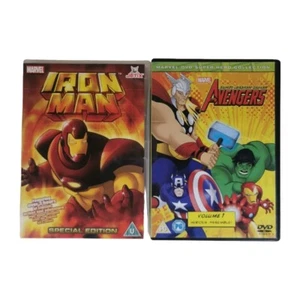 Iron Man Special Edition & Avengers vol 1, Animated Comic Series, Excellent Cond - Picture 1 of 9