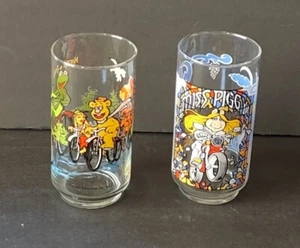 2 Vintage 1981 Libbey McDonald’s Henson Associates The Great Muppet Kaperngläser  - Bild 1 von 6