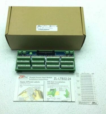 NUEVO AUTOMATION DIRECT ZL-LTB32-24 LED/SENSOR EMBELLECEDOR NEGRO 32 PUERTOS 30-V AC/DC Foto 1 de 4