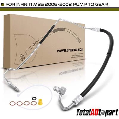 Conjunto de manguera de línea de presión de dirección asistida para Infiniti M35 2006-2008 V6 3,5 L Foto 1 de 4