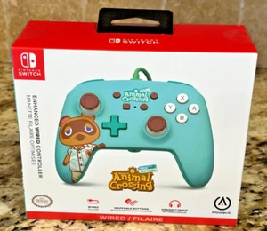 PowerA Nintendo Switch Animal Crossing New Horizons Enhanced Wired Controller - Picture 1 of 3
