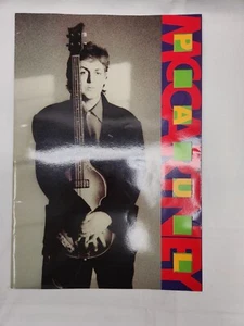 Paul McCartney Concert Program 1989 World Tour Pop Official Picture Book - Picture 1 of 4