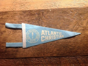 defunct Mini ATLANTIC CHRISTAIN COLLEGE Mini Pennant Bulldogs of Wilson, N.C. - Picture 1 of 1