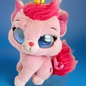 DISNEY PRINCESS PALACE PETS AURORA KITTEN DREAMY PINK TALKING CAT PLUSH SOFT TOY - Picture 1 of 11