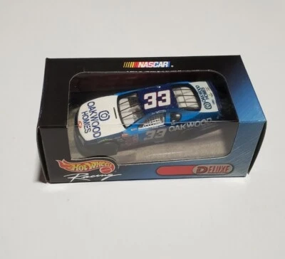 Hot Wheels Racing Deluxe NASCAR Joe Nemechek #33 Oakwood Homes escala 1:43 novo na caixa - Imagem 1 de 4