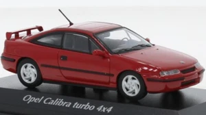 ,MAXICHAMPS, OPEL Calibra Turbo 4x4 1992 rojo, 1/43, MXC940045721 - Imagen 1 de 1