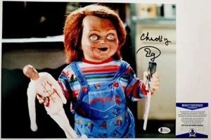 Ed Gale Signed Child's Play Chucky 11x14 Photo G Autograph Beckett BAS COA - Picture 1 of 1