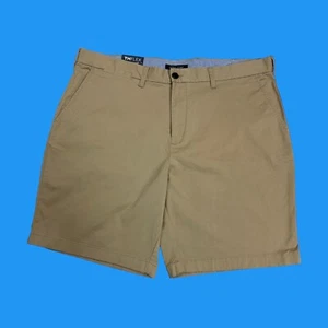 Pantalones Cortos Tommy Hilfiger Para Hombre Talla 40 Ajuste Regular 9" Entrepierna TH Flex Chino Caqui - Imagen 1 de 19