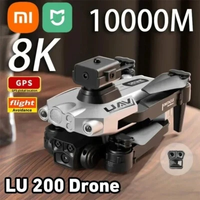 🚁 Xiaomi LU200 GPS 8K Triple Camera WiFi Obstacle Avoidance Drone - Image 1 of 4