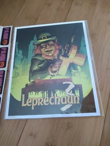 BAM! Impresión artística Leprechaun 3 8x10 691/2400 de Anderson Silva Green Devil - Imagen 1 de 1