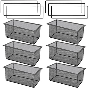 6PCS Floor Register Cover Trap 4"x10", Mesh Floor Vent Screen Net with Frame,... - Picture 1 of 7