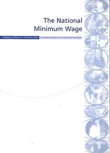 The National Minimum Wage: Making a different: The Next Steps. third report of.. - Imagen 1 de 1