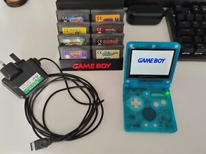 Nintendo Gameboy Advance SP Slate Modded Console, Aluminum Silver. IPS –  Modern Mods