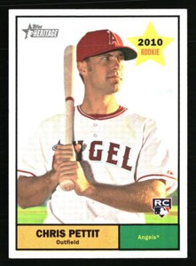 Chris Pettit 2010 Topps Heritage #147 Baseball Card