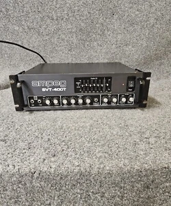 Cabezal amplificador de bajos Ampeg SVT-400T 400 vatios montaje en rack - Imagen 1 de 4