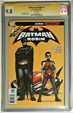 Batman and Robin #1 CGC SS 9.8 Signed By Grant Morrison 2009 Damian Wayne Key 🔑