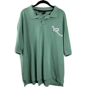 Rocawear Polo Uomo XL Oversize Ricamata R Hip Hop Urban Streetwear Y2K - Foto 1 di 24