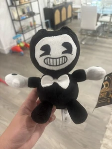 "Bendy 2017 Peluche 9"" Blanco y Negro Bendy and the Ink Machine Relleno Coleccionable" - Imagen 1 de 3