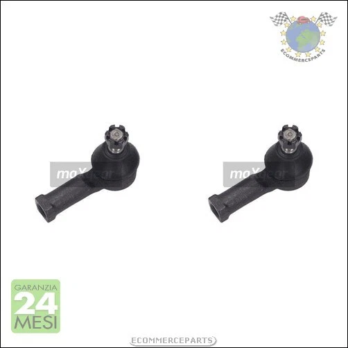 2x Tirante Sterzo Testina Maxgear Anteriore per CHEVROLET SPARK MATIZ DAEWOO TI - Immagine 1 di 3