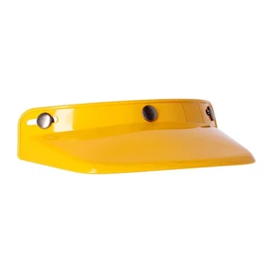 Roeg Peak Yellow Visor for Jet Motorcycle Helmets Enduro Scrambler - Picture 1 of 3