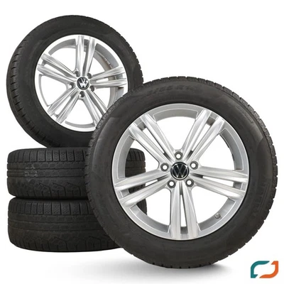 Original VW Tiguan 2 AD1 Winterräder Winterreifen Sebring 235/55 R18 104H RDKS - Bild 1 von 4
