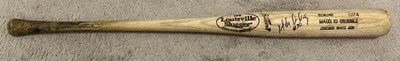 Magglio Ordonez Signed Game Used Louisville Slugger Bat Autographed White Sox - Image 1 of 4