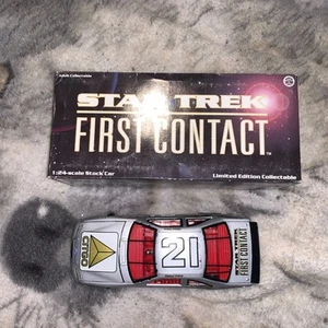 Michael Waltrip #21 Star Trek First Contact Citgo 1/24 Scale Nascar Vintage 1996 - Picture 1 of 3