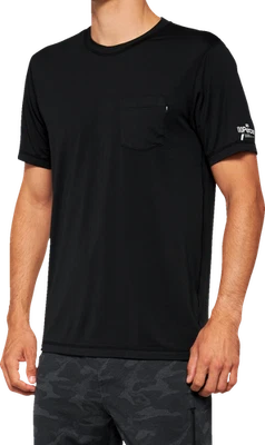 100% 20014-00000 Mission Athletic T-Shirt - Black - Small - Image 1 of 2