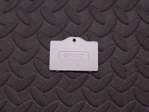 OEM GAMEBOY ADVANCE SP REPLACEMENT SILVER BATTERY COVER LID DOOR - Picture 1 of 1