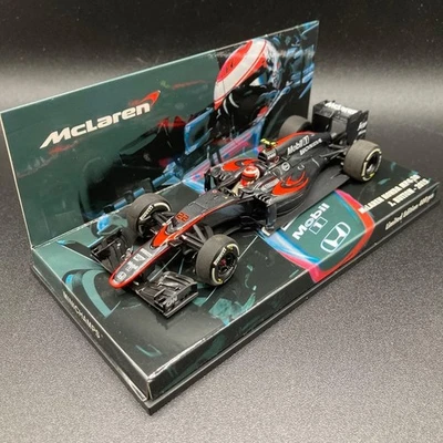 Minichamps 1/43 McLaren Honda MP4-30 Jenson Button 2015 Limited 400 pezzi - Immagine 1 di 4