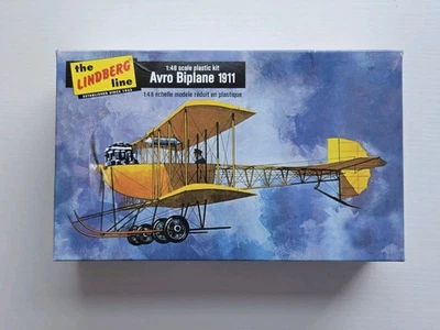 Lindberg Models 1:48 scale plastic kit  Avro Biplane 1911 (Model Kit Only) - Image 1 of 4