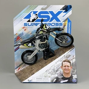 Spin Master 1:10 Scale Supercross Motorcycle Model Ricky Carmichael Edition New - Picture 1 of 10