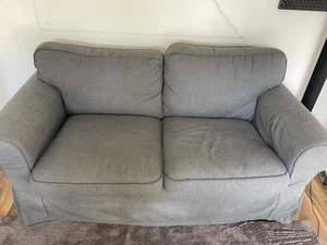 2er-Sofa Ektorp Ikea grau - Bild 1 von 16