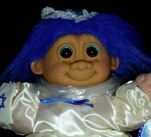 Muñeca Troll Judía Bat Mitzvá Russ 12" NUEVA EN BOLSA Muñeca Troll Kidz - Imagen 1 de 4