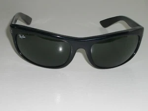 VINTAGE B&L RAY-BAN L2870 G15 KRISTALLGLÄSER SCHWARZ-EBENHOLZ BALORAMA UMHÜLLUNGEN SONNENBRILLE - Bild 1 von 9