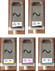 Non-OEM 5 Cartridges for Canon PFI-707MBK BK Y C M imagePROGRAF iPF830/840/850 - Bild 1 von 1