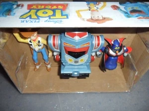 Disney Toy Story Sheriff Woody, Sparks Robot & Emperor Zurg Figures - Picture 1 of 12
