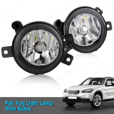 Par de luces antiniebla delanteras con bombillas para BMW X1 E84 2010 2011 2012 2013 2014 2015 Foto 1 de 4