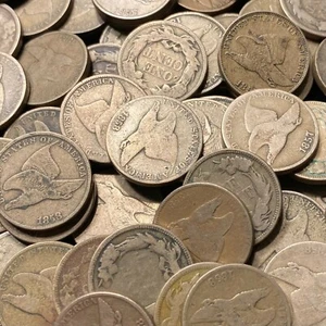 Estate Coin Flying Eagle Cent Early Copper ✯US 1c Penny ✯ - Picture 1 of 5