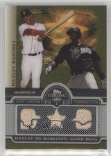 2010 Topps Sterling Career Chronicles Relics Triple /25 Hanley Ramirez #3CCR-30