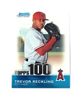 2010 Bowman Crome Trevor Reckling Topps 100 Prospects /999 #TPC38