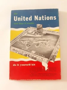 "Le Nazioni Unite E Come Funziona", Pacchetto Modellismo 3D 1955 Educazione - Foto 1 di 11