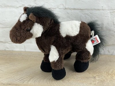Pinto Horse Webkinz HM147 Stuffed Beanbag Animal Plush No Code - Image 1 of 4