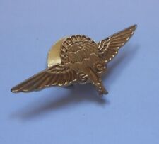 GOLD GQ parachute badge Nr 411   SUB LT H D WHELPTON F.A.A. awarded 29 jan 1945 
