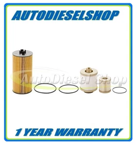 03-07 FORD 6.0L POWERSTROKE OEM MOTORCRAFT OIL & FUEL FILTER KIT FL2016 / FD4616 - Bild 1 von 1