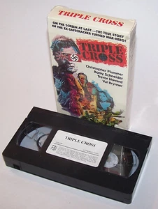 Triple Cross ACE Video VHS Video Cassette - Christopher Plummer - Yul Brynner - Imagen 1 de 3